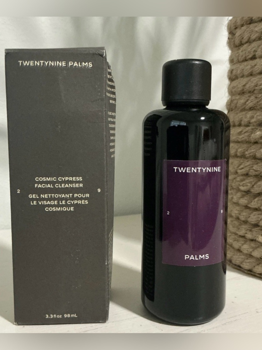 Twentynine Palms Cosmic Cypress Facial Cleanser — new in box 3.3 oz